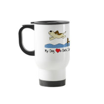 My Dog Loves Dock Jumping Coffee Mug