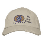My Dog Rocks Embroidery on Hat