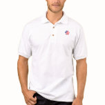 My Dog Votes USA Printed Polo Shirt