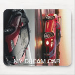 My Dream Car Mousepad by Mojisola A Gbadamosi