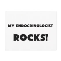 MY Endocrinologist ROCKS! Postcards