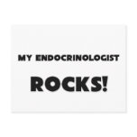 MY Endocrinologist ROCKS! postcards