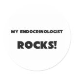 MY Endocrinologist ROCKS! stickers