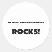 MY Energy Conservation Officer ROCKS! Sticker