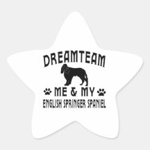 My English Springer Spaniel Dog Sticker