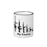 My Family (I Love Guns) Coffee Mug