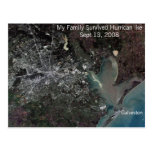 My Family Survived Hurricane Ike - Postcard