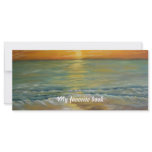 My favourite book rack card template