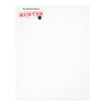 My Favourite Breed Is Rescued Customized Letterhead