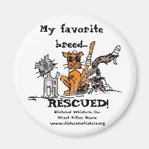 My favourite breed..., RESCUED! Magnet