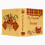 My Favourite Recipe 2" Binder