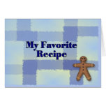 My Favourite Recipe cards