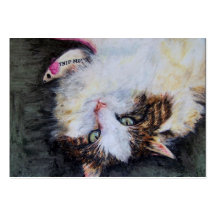 My Favourite Toy ACEO Art Trading Cards Business Card Template
