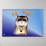 My Ferret Rocks Poster