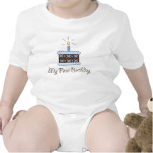 My First Birthday Cake Boy T-shirts