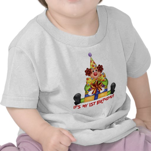My First Birthday t-shirt