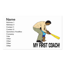 My First Coach Business Cards