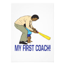 My First Coach Personalized Invite