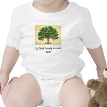 My First Family Reunion 2007 Baby Shirt