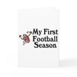 My First Football Season Greeting Card