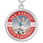 My First Half Marathon - 2011 Custom Necklace