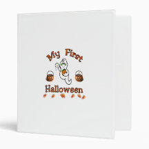 My First Halloween Vinyl Binders
