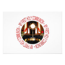 My First Holy Communion Custom Invitations