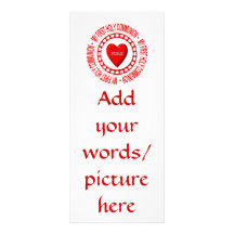 My First Holy Communion Personalized Rack Card