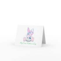 My First Mother's Day (bunny) Greeting Cards