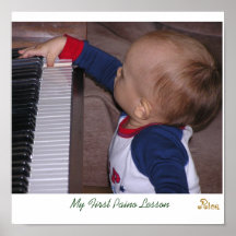 My First Paino Lesson- Poster