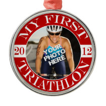 My First Triathlon - 2012 ornaments