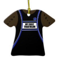 My First Triathlon 2012 ornaments