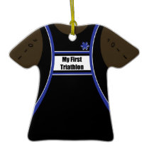 My First Triathlon ornaments