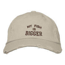 My Fish is, Bigger Embroidered Hats