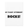 MY Flight Attendant ROCKS! Post Card