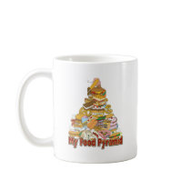 My Food Pyramid ~ Junk Food Snacks Mug