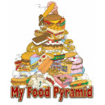 My Food Pyramid ~ Junk Food Snacks t-shirts