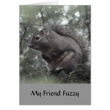 My Friend Fuzzy Card
