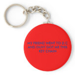 MY FRIEND WENT TO D.C AND OLNY GOT ME THIS KEY ... KEYCHAIN
