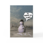 My Friends Are Flakes Card
