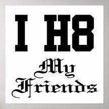 my friends poster