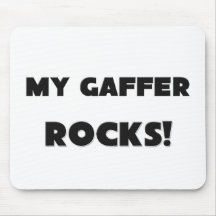 MY Gaffer ROCKS! Mouse Mat