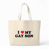 My Gay Son Canvas Bag