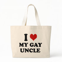 My Gay Uncle Canvas Bag