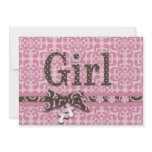 My Girl Baby Shower Invitation