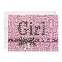 My Girl Baby Shower Invitation