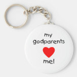 My Godparents Love Me Key Chain
