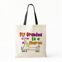 My Grandma is a NURSE Canvas Bags
