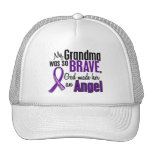 My Grandma Is An Angel Pancreatic Cancer Trucker Hat