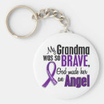 My Grandma Is An Angel Pancreatic Cancer Key Chains
